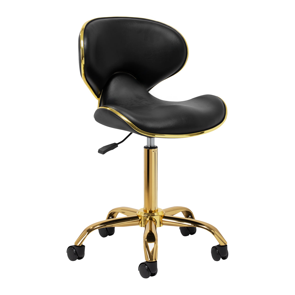 Gabbiano Kosmetikhocker Q-4599G schwarz V2