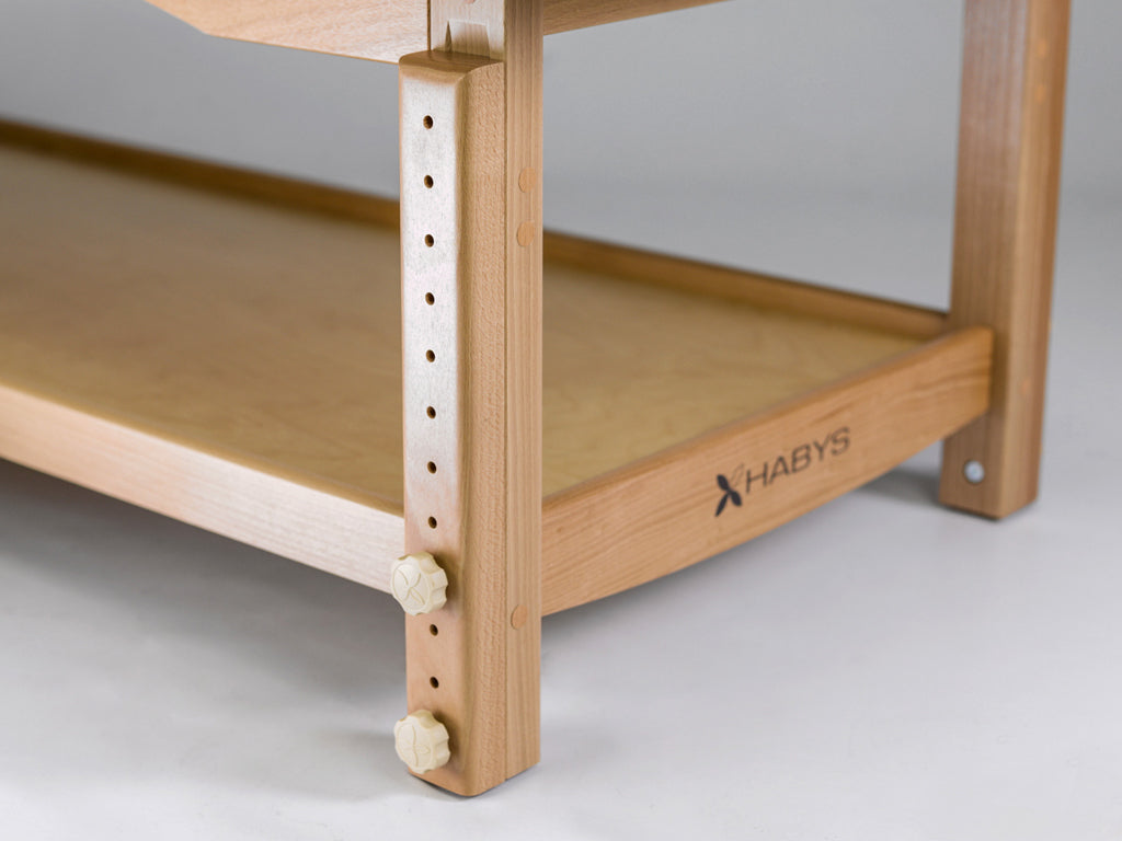 Drveni kauč Nova Komfort svijetlo drvo K033 bež