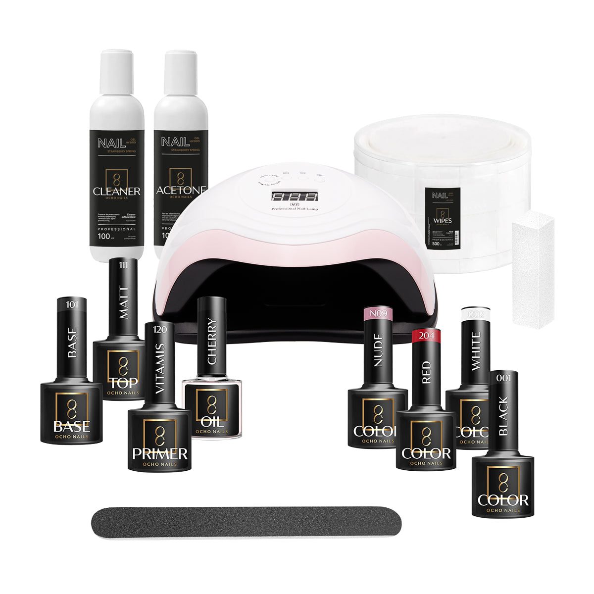 OCHO NAILS hibridni početni set 7