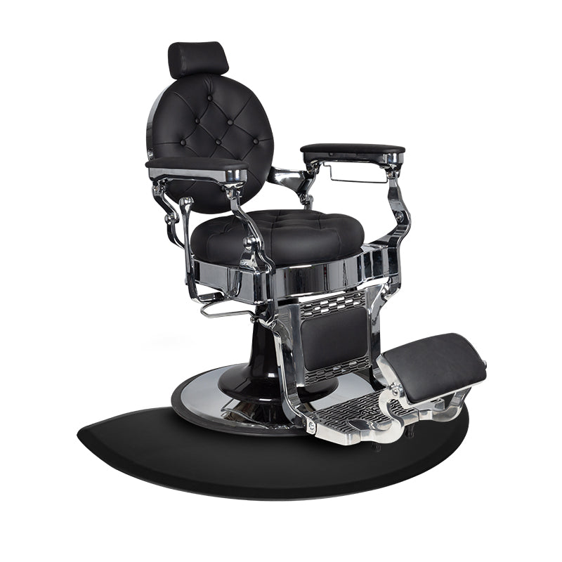 Frizerska prostirka ispod polukružne fotelje