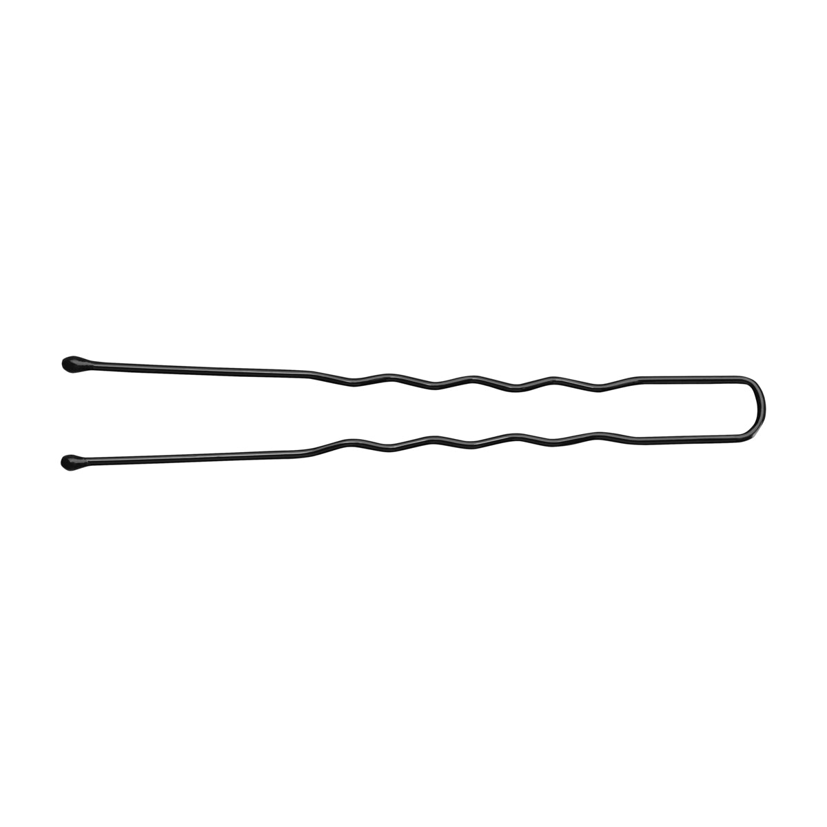 Pundže za kosu e-65 300 kom 6 cm crne