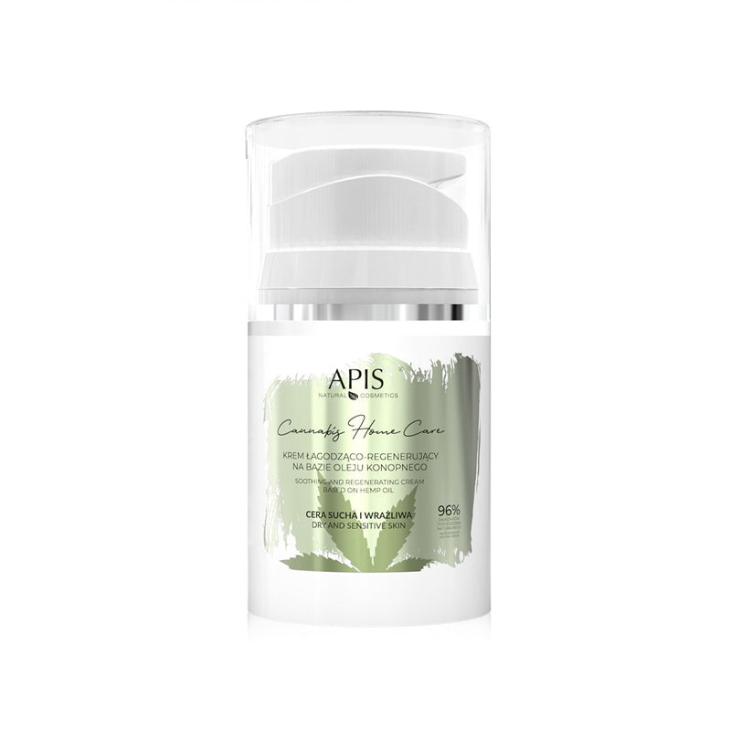 apis beruhigende und regenerierende Creme auf Basis von Hanföl 50 ml