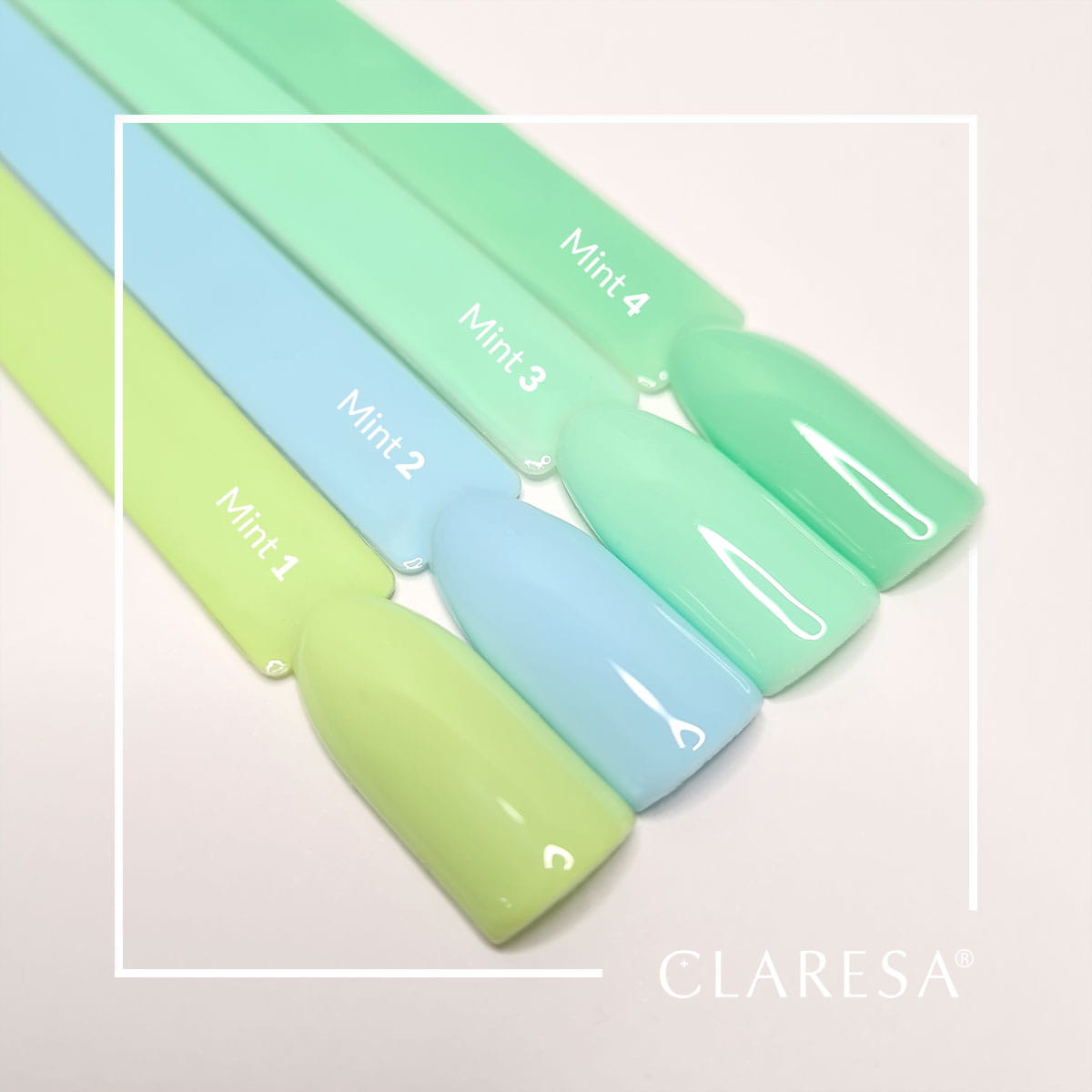 CLARESA Gel Politur MINT 3 -5g