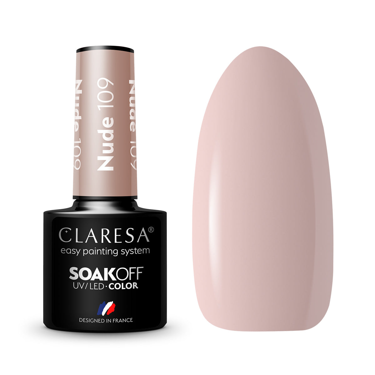 CLARESA Gel Politur NUDE 109 -5g